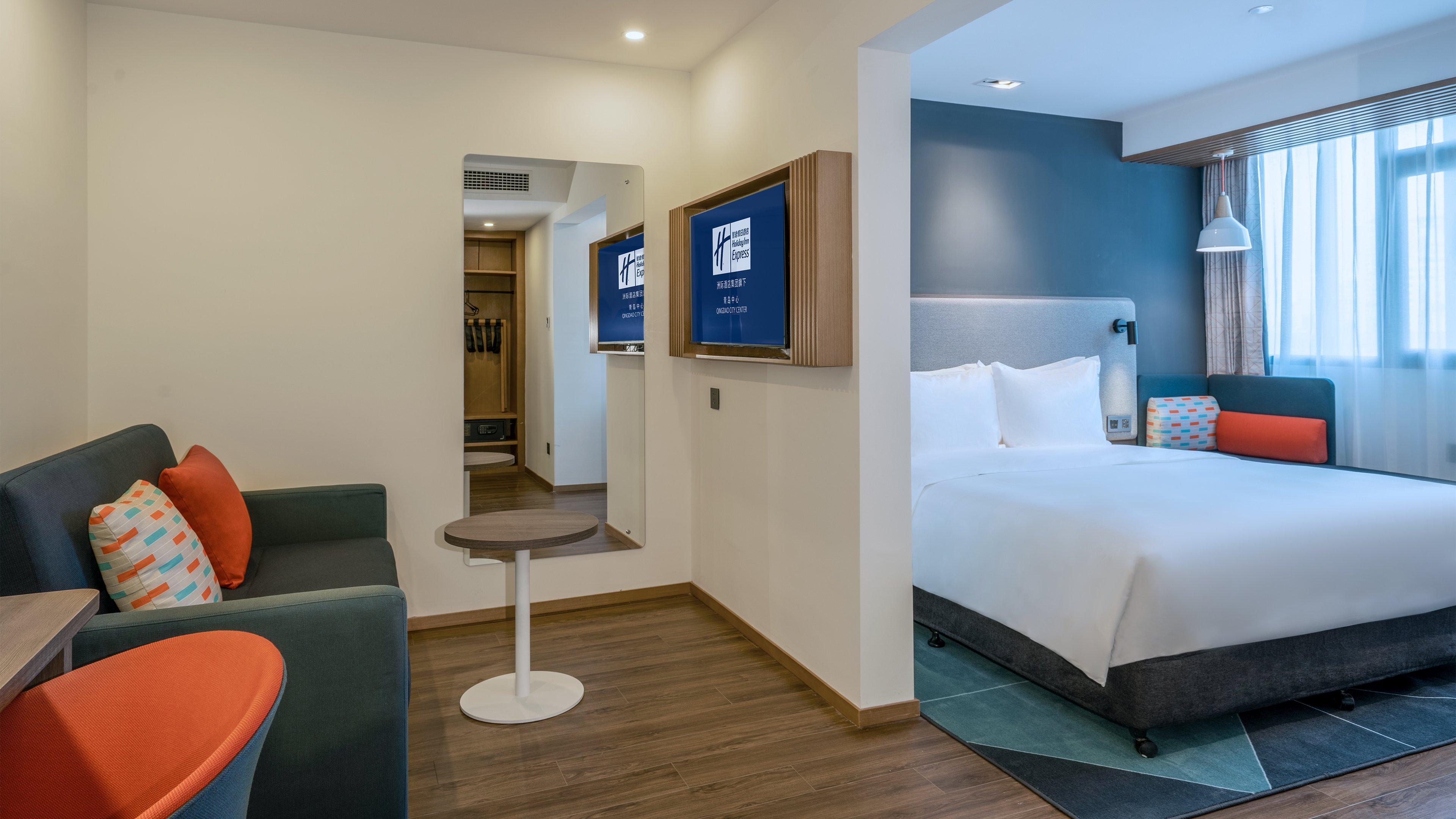 Holiday Inn Express Qingdao City Center By Ihg Exterior foto
